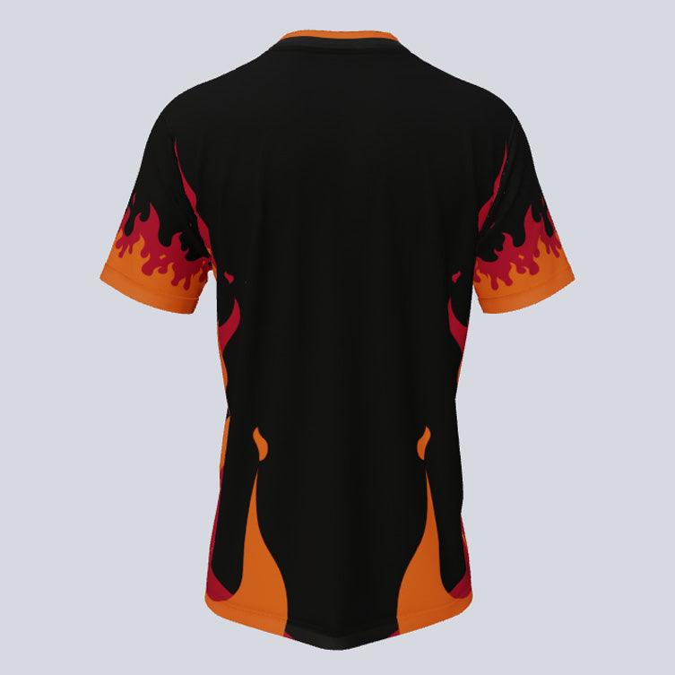 Load image into Gallery viewer, flame-2-button-jersey-back
