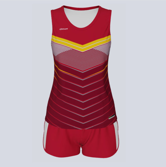 Ladies Custom Track Singlet Fusion Set