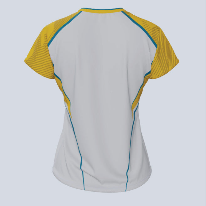 Load image into Gallery viewer, Ladies Mystic Cap Sleeve Jersey
