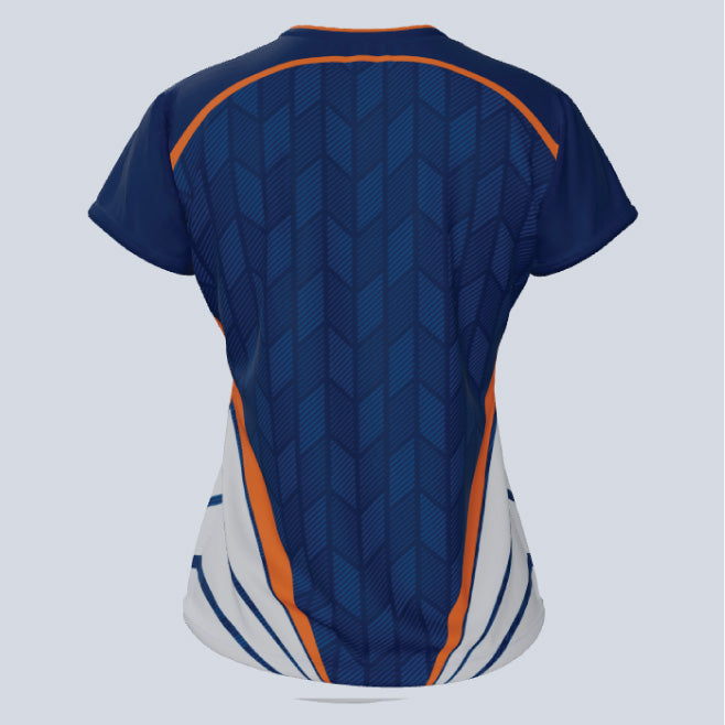 Load image into Gallery viewer, Ladies Valkyrie Cap Sleeve Jersey
