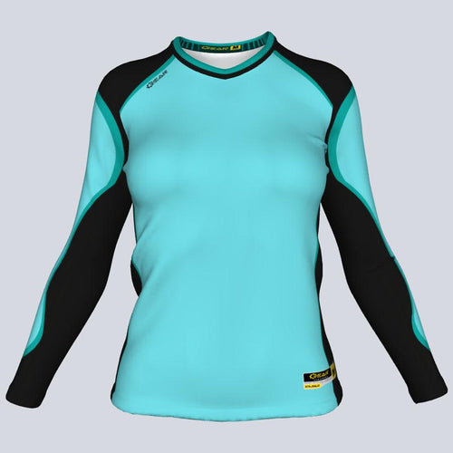 Ladies Majestic Fitted Long Sleeve Front