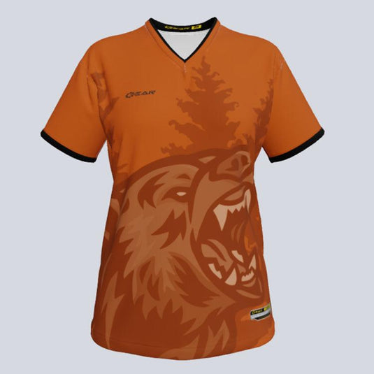 Grizzly Fury--ladies-mascot--front