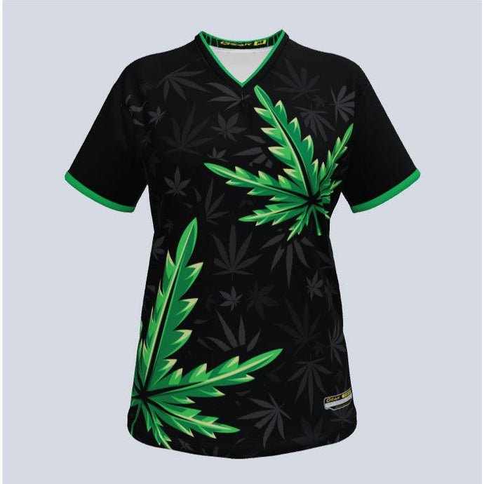 Ladies Legalize Weed Movement Custom Jersey