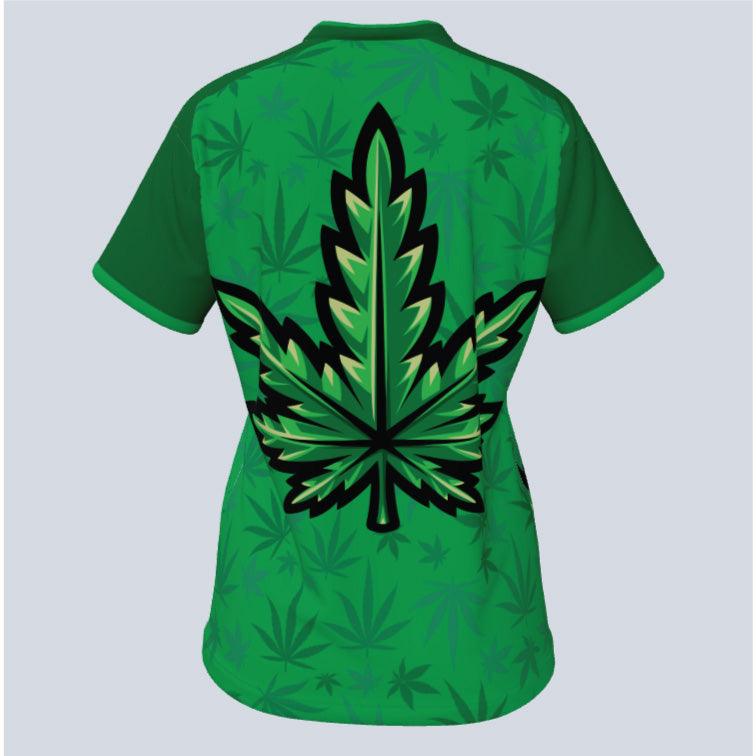 Load image into Gallery viewer, Ladies Legalize Weed Movement Custom Jersey

