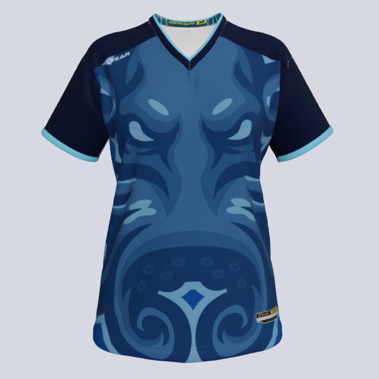 Load image into Gallery viewer, Octopus Fury--ladies-mascot--front
