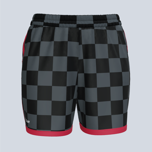 Ladies Custom Pro Checker Short