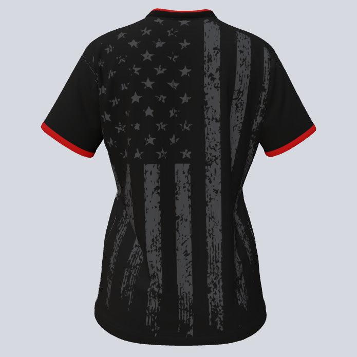 Load image into Gallery viewer, thinline-red--wms-jersey-back
