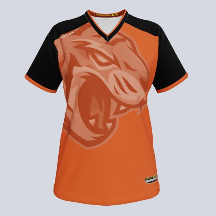 Load image into Gallery viewer, Tiger Speed--ladies-mascot--front
