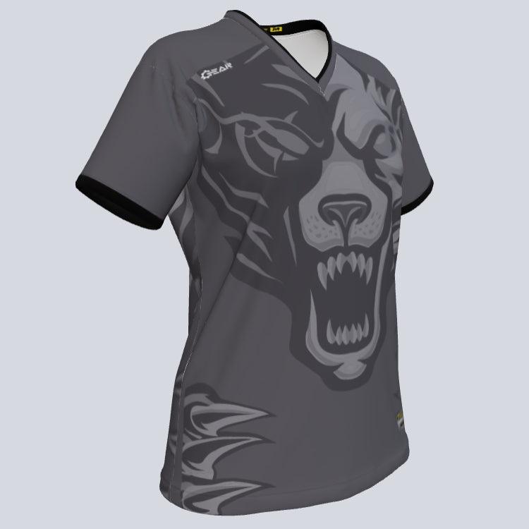 Load image into Gallery viewer, Wolf Fury--ladies-mascot--qtr
