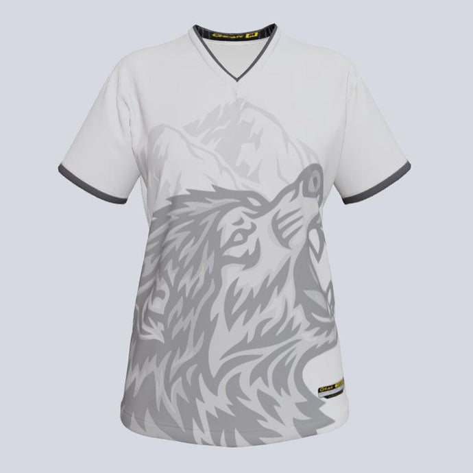 Wolf Howl--ladies-mascot--front