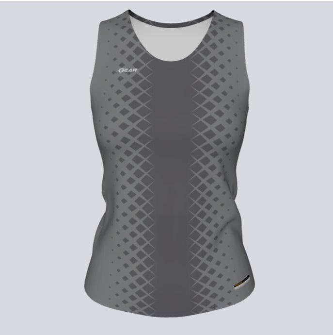 Ladies Custom Fitted Track Singlet Mamba Jersey