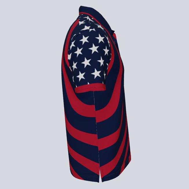 Load image into Gallery viewer, Merica-custom-jersey-side
