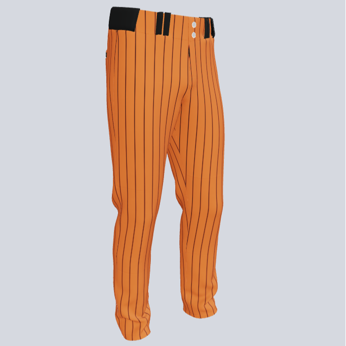 Load image into Gallery viewer, Custom Core Pinstripe Open Leg Baseball Pant
