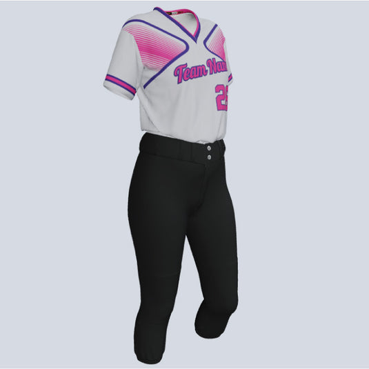 Custom Ladies Lucia Softball Team Kit