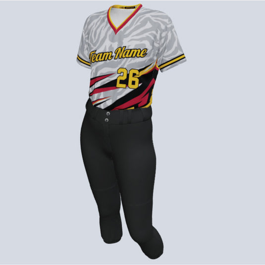 Custom Ladies Ninja Softball Team Kit