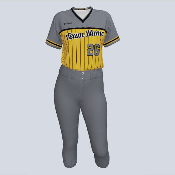 Custom Ladies Triple Softball Team Kit