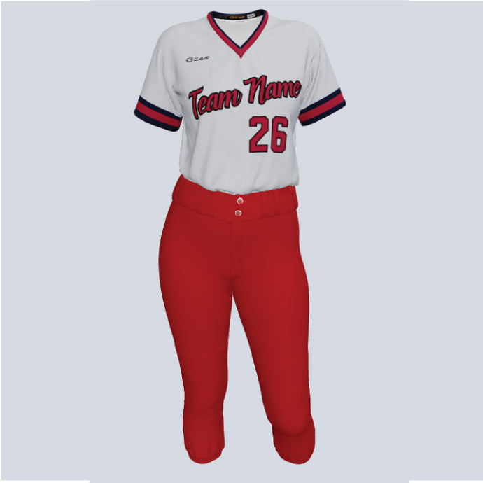 Custom Ladies Core Softball Team Kit