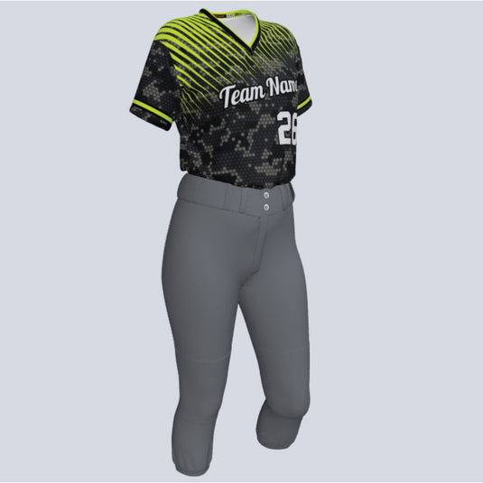 Custom Ladies Rays Softball Team Kit