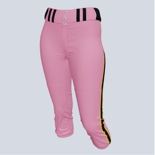 Ladies Club Custom Softball Pant