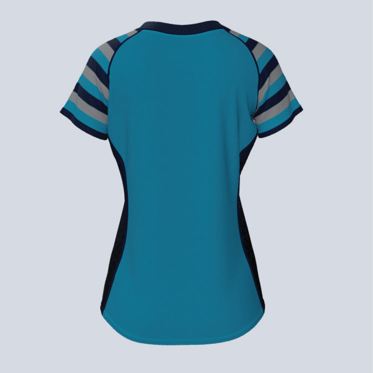 Load image into Gallery viewer, Ladies Spirit Two Button Custom Softball Jersey
