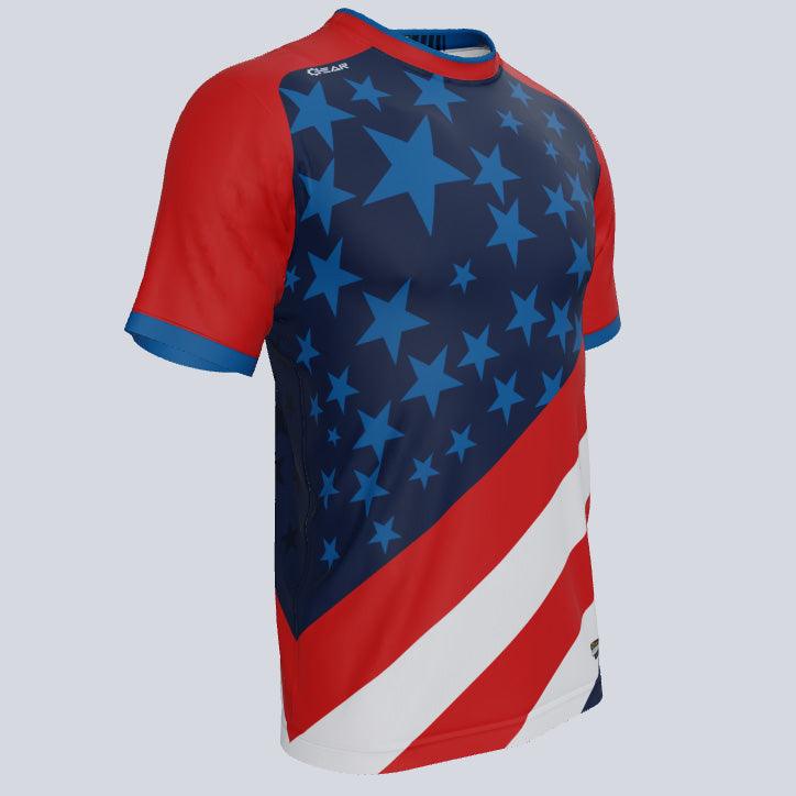Load image into Gallery viewer, StarsStripes-jersey-qtr
