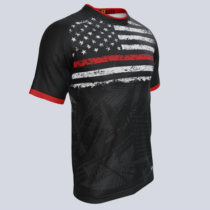 Load image into Gallery viewer, thinline4---custom-us-jersey-qtr
