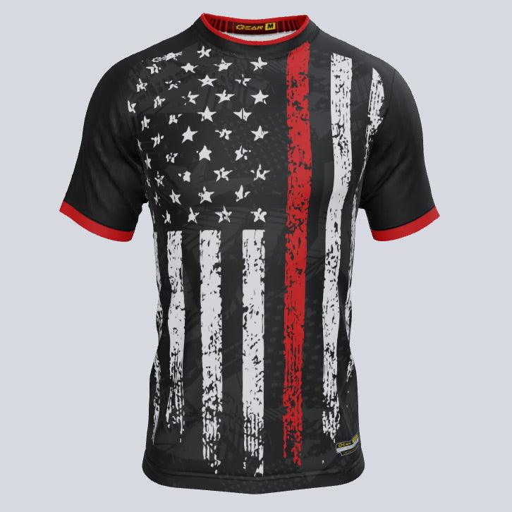 Load image into Gallery viewer, thinline-custom-us-jersey-front
