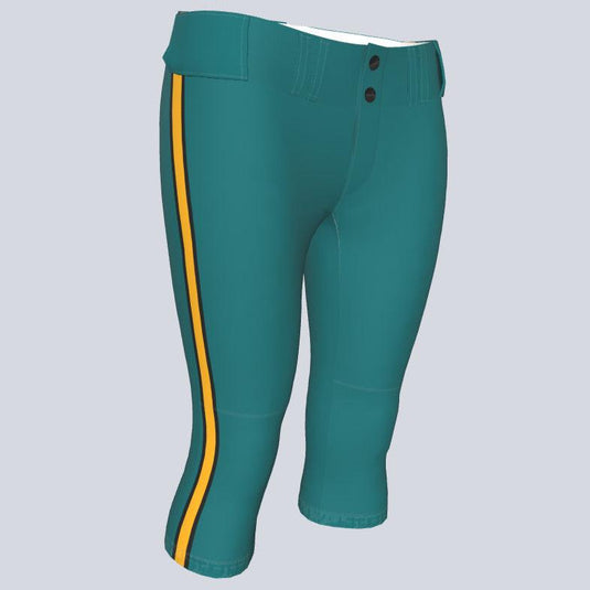 Three QTR Outfield Softball Pants