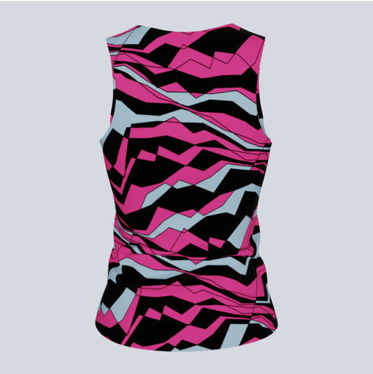 Ladies Custom Fitted Track Singlet Trace Jersey