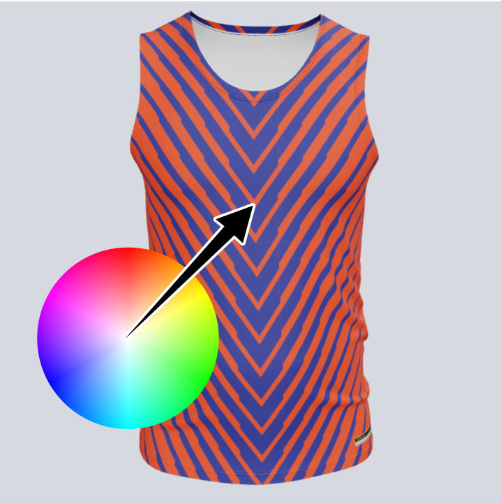 Load image into Gallery viewer, Custom Fitted Track Singlet Vector Falls Jersey
