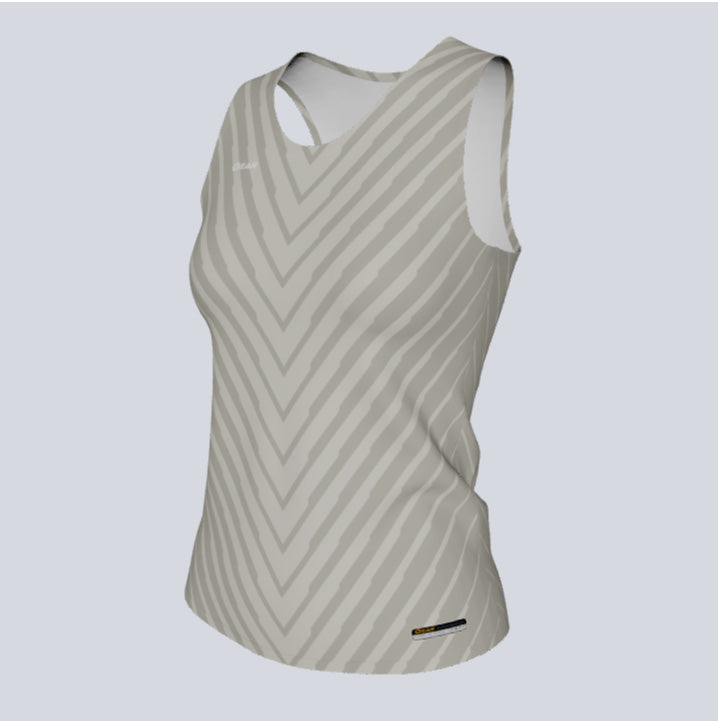 Load image into Gallery viewer, Ladies Custom Fitted Track Singlet Vector Falls Jersey
