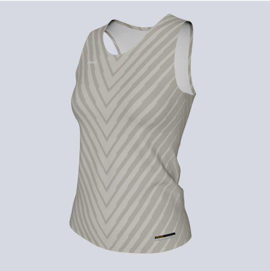 Ladies Custom Fitted Track Singlet Vector Falls Jersey