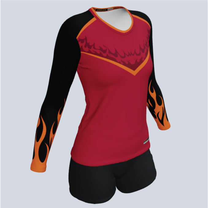 Load image into Gallery viewer, Custom Ladies Phoenix Volleyball Team Kit
