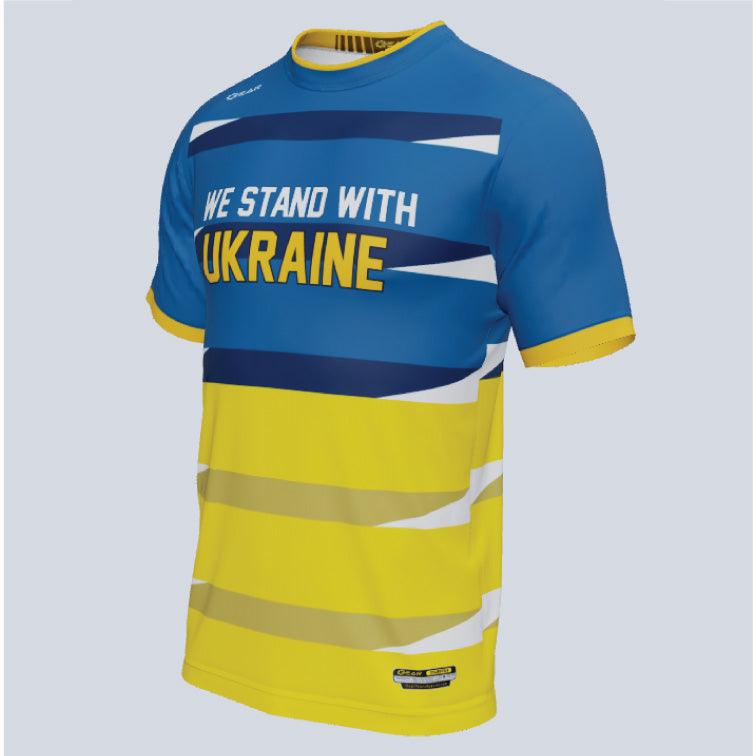 Load image into Gallery viewer, We Stand With Ukraine Movement Custom Jersey
