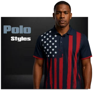 Black and teal custom team polo shirt